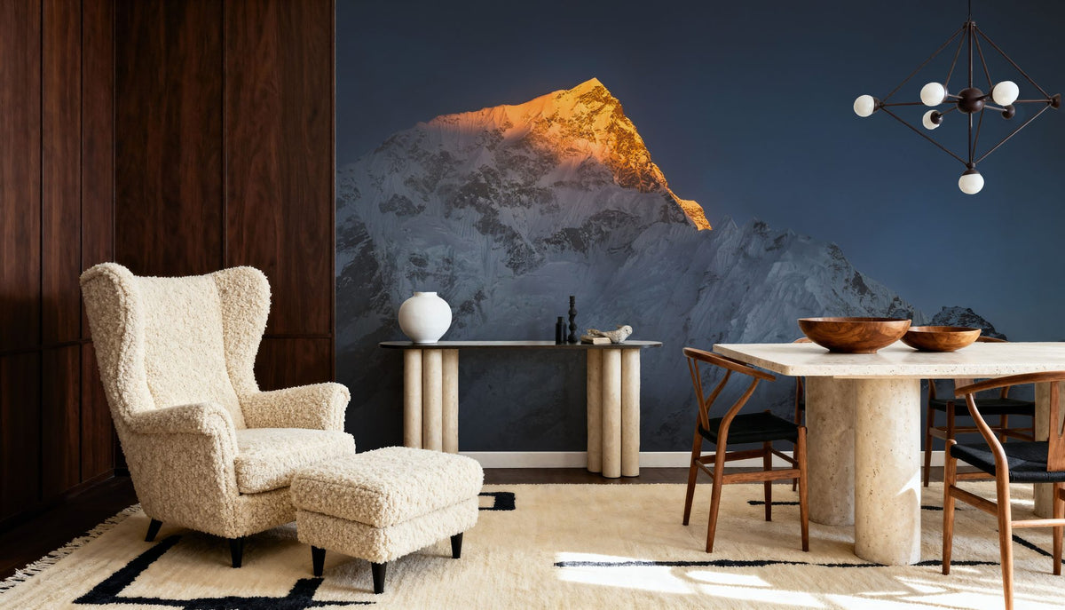 Everest Sunset Mural Wallpaper - room preview 06