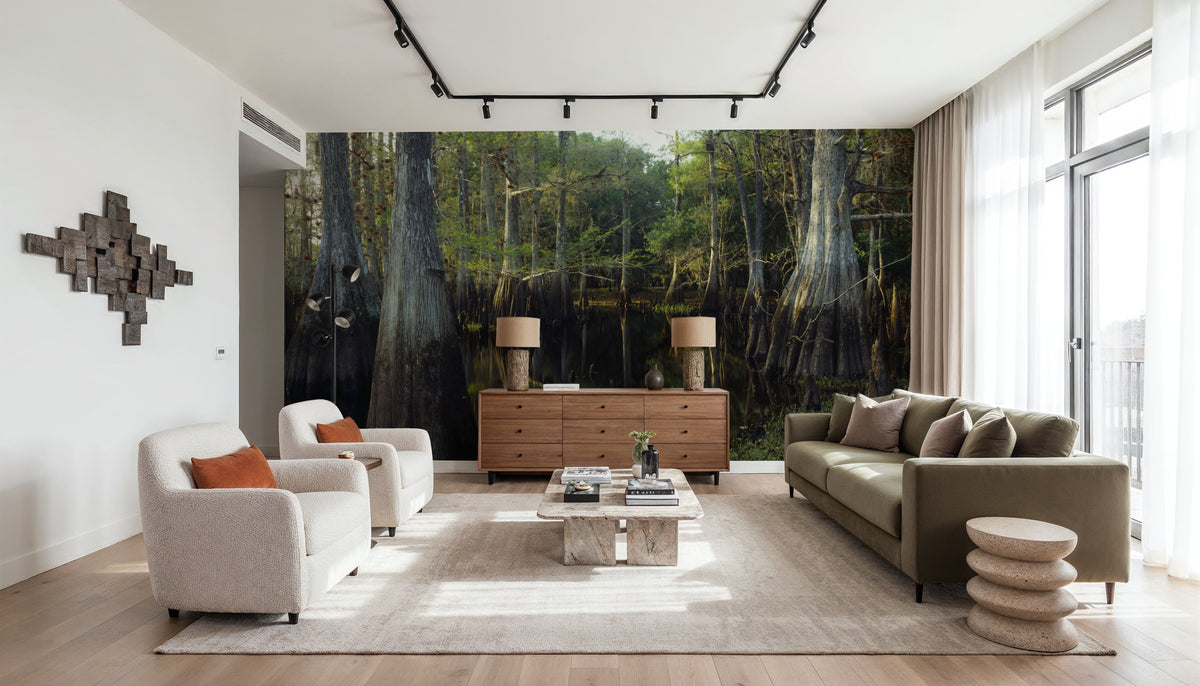 Fisheating Creek Mural Wallpaper - room preview 06
