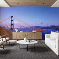 Golden Gate Gradient Mural Wallpaper - room preview 06
