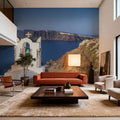 Oia Sunrise Mural Wallpaper - room preview 06