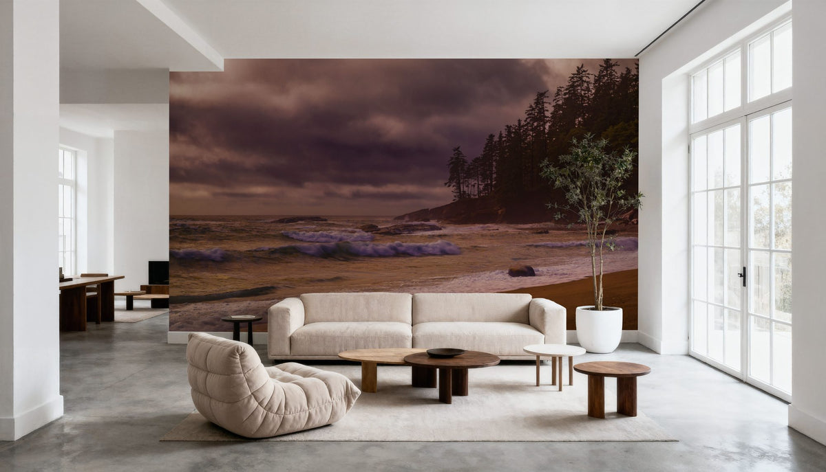 Tsusiat Beach Mural Wallpaper - room preview 06