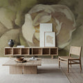 White Blossom Mural Wallpaper - room preview 06