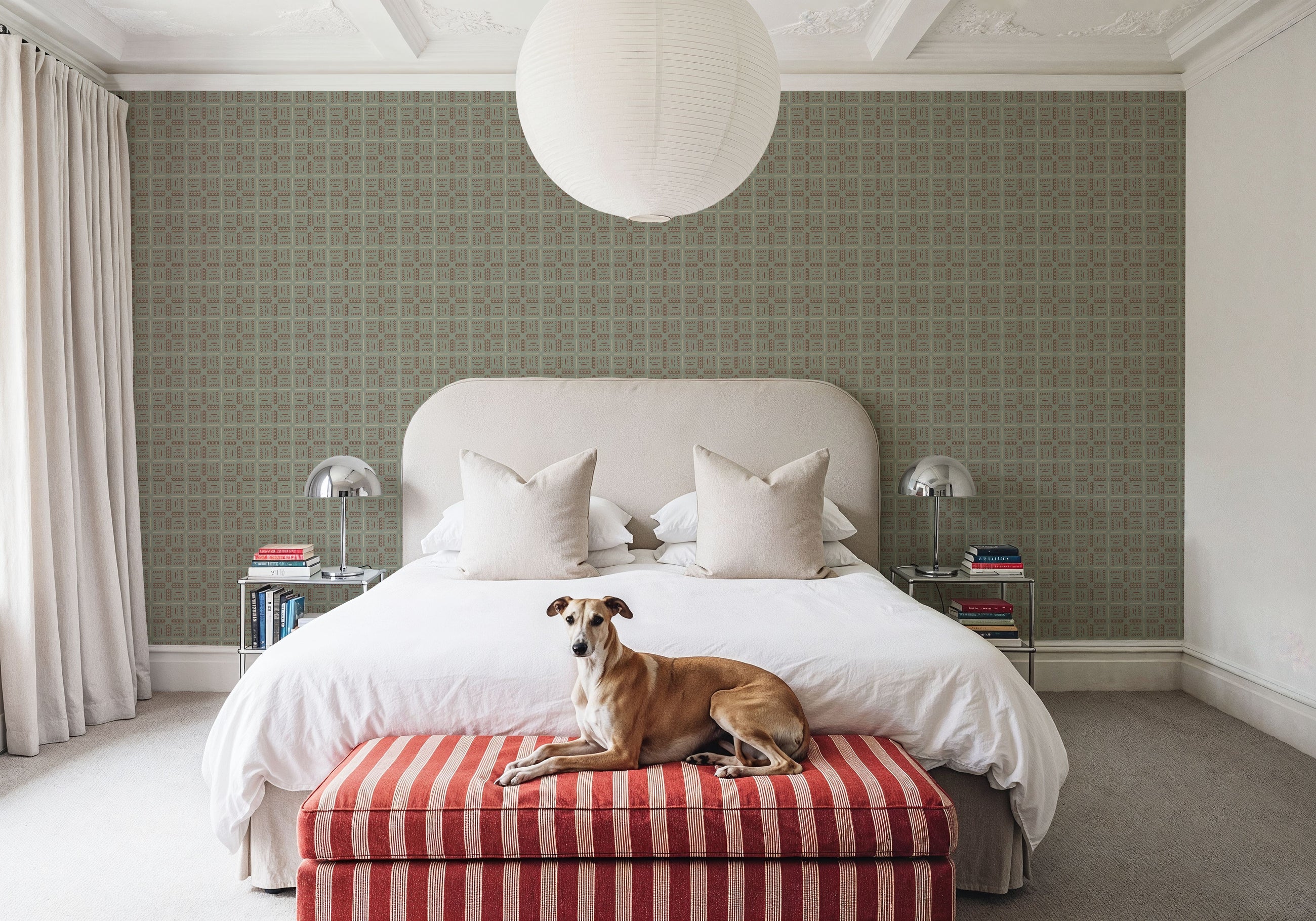 Martha's Squares Mural Wallpaper