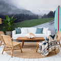 Misty Mountain Passage Mural Wallpaper - room preview 06