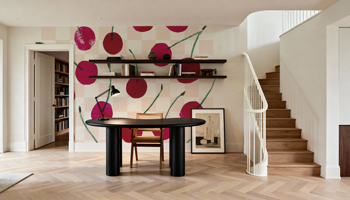 Falling Fruit I Mural Wallpaper - room preview 06