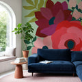 Pretty Florals IV Mural Wallpaper - room preview 06
