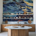 Sunrise on Rippling Water Mural Wallpaper - room preview 06