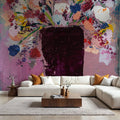 Love Mural Wallpaper - Red Tone - room preview 06