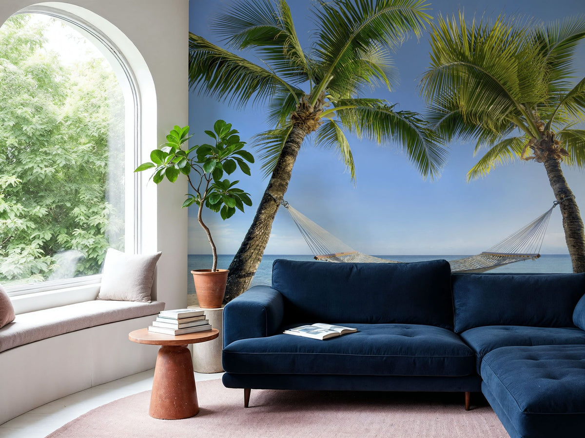 Hammock Beach Mural Wallpaper - room preview 06