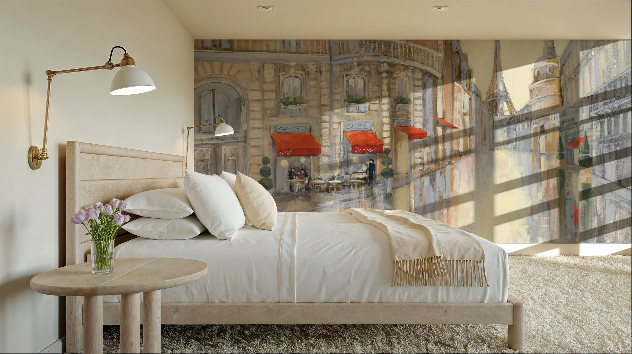Touring Paris Mural Wallpaper