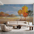 Aspen in Autumn Mural Wallpaper - room preview 06