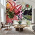 Flame Floral Mural Wallpaper - room preview 06