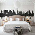Utrecht the Netherlands Skyline Black & White Mural Wallpaper - room preview 06