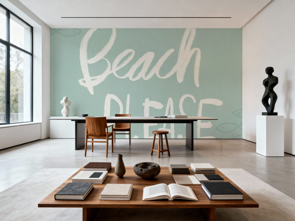 Beach Please Mural Wallpaper - room preview 06