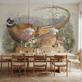 Autumn Pheasant II Mural Wallpaper - room preview 06