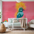 Birds of Paradise III Mural Wallpaper - room preview 06
