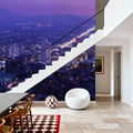 Twilight Cityscape Mural Wallpaper - room preview 06