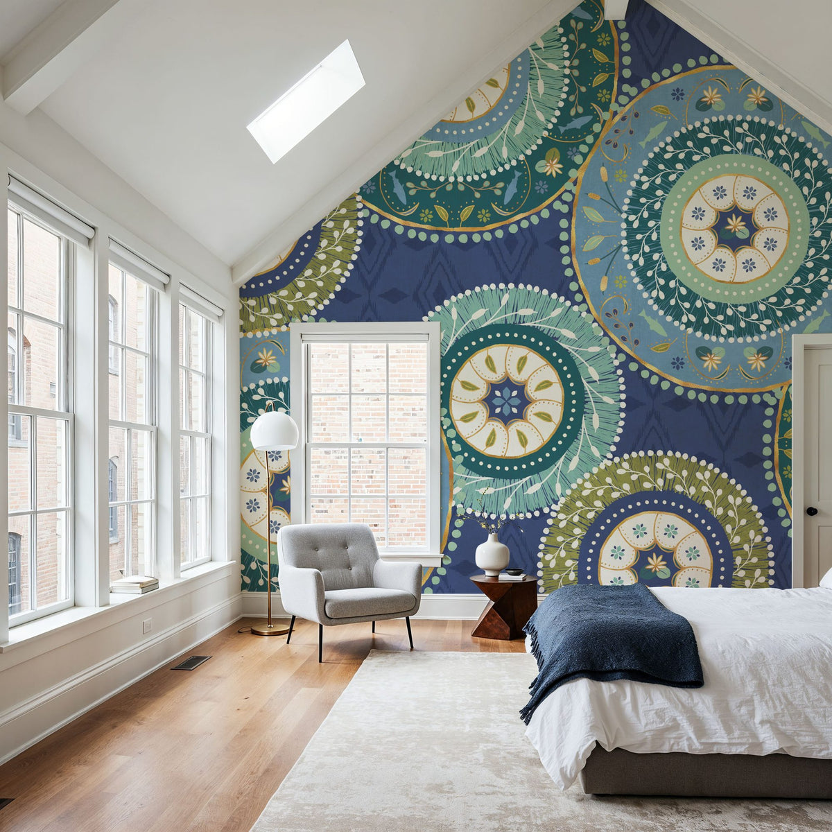 Otomi Lake XI Mural Wallpaper - room preview 06