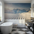 Ski Day Mural Wallpaper - room preview 06