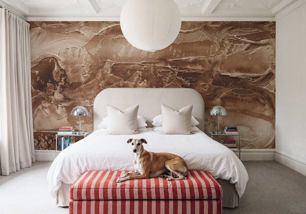 Circular Horizon Mural Wallpaper - room preview 06