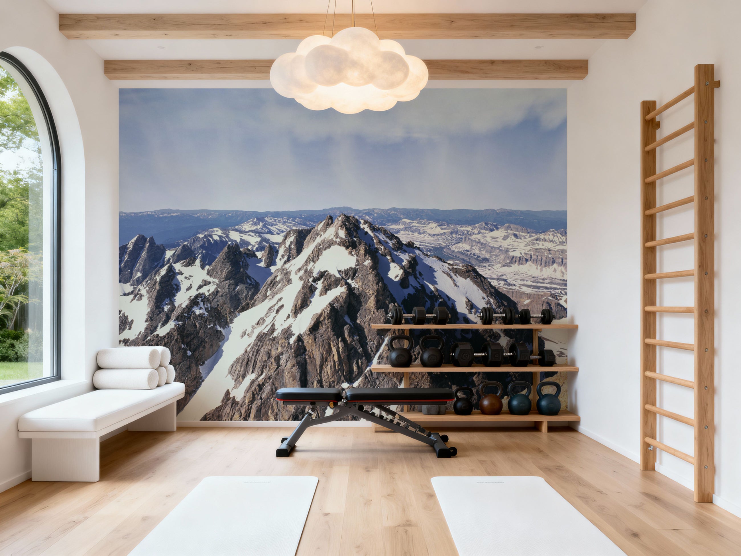 Alpine Conquest Mural Wallpaper