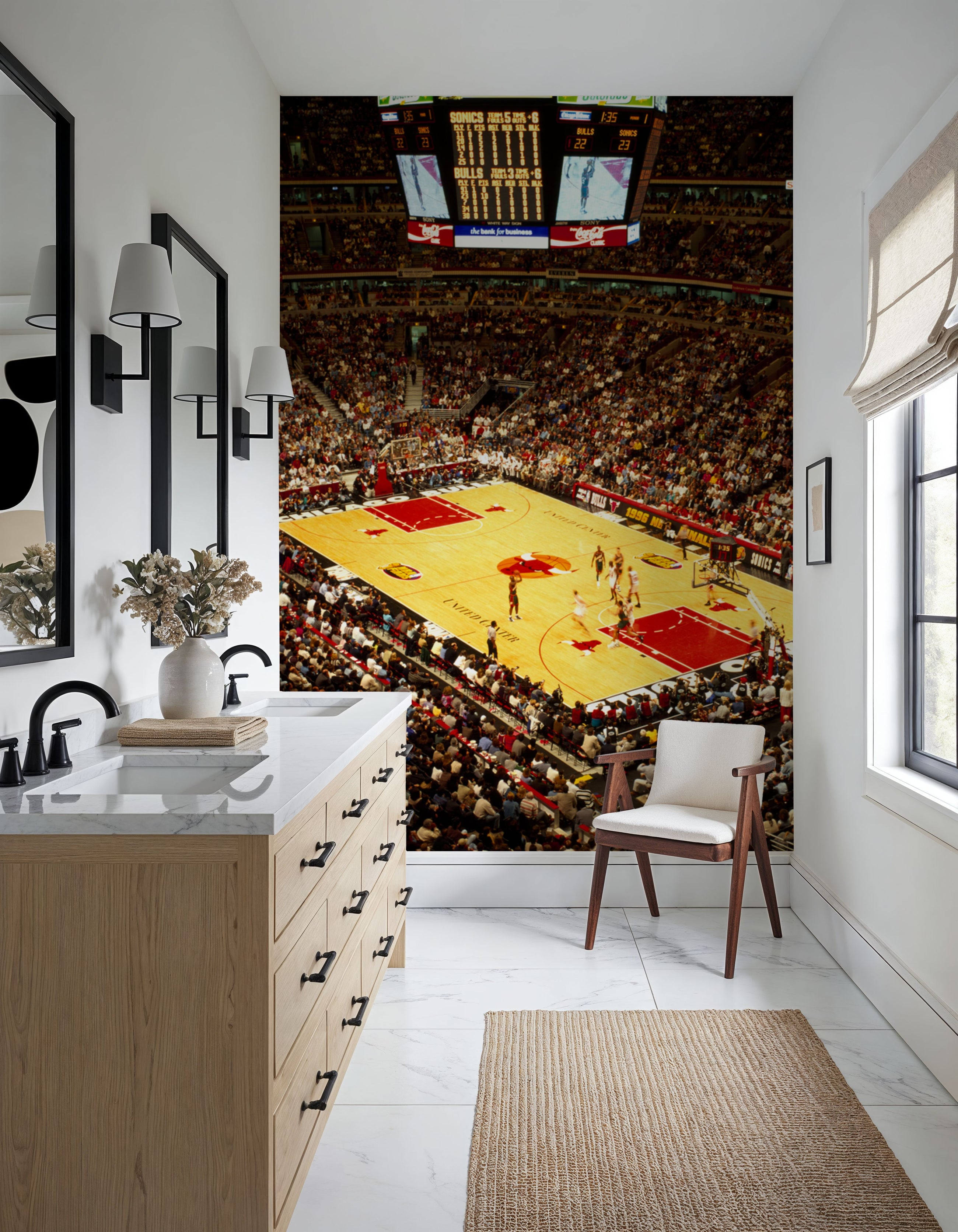 Basketball Dreams Mural Wallpaper