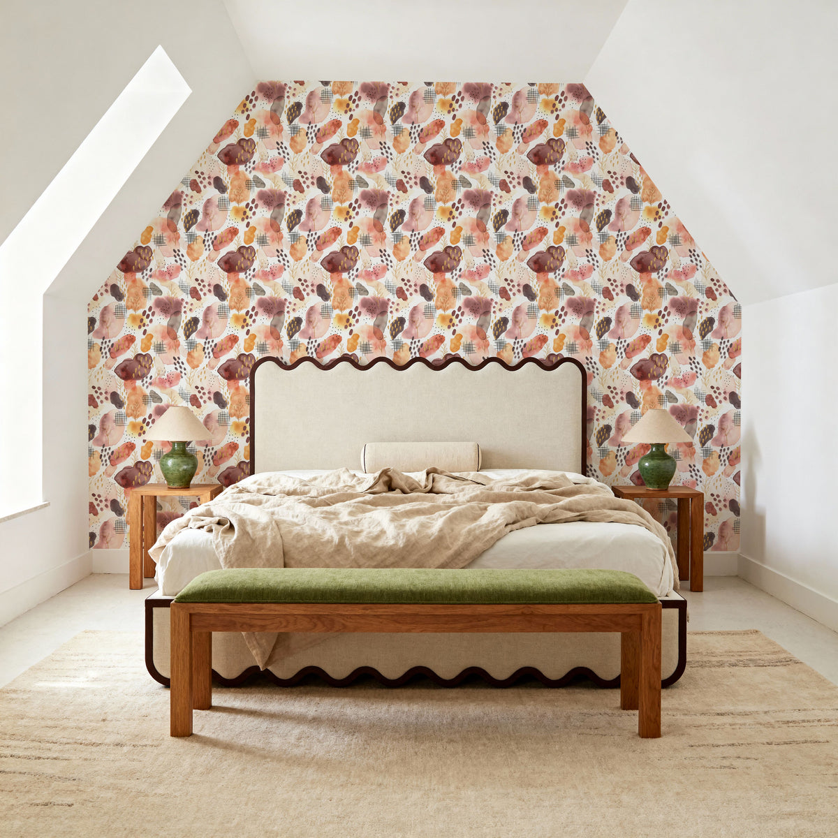Blooms Mural Wallpaper - room preview 06