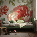 Elegant Floral IV Mural Wallpaper - room preview 06