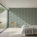 Tree Bower, French Green Mural Wallpaper - room preview 06