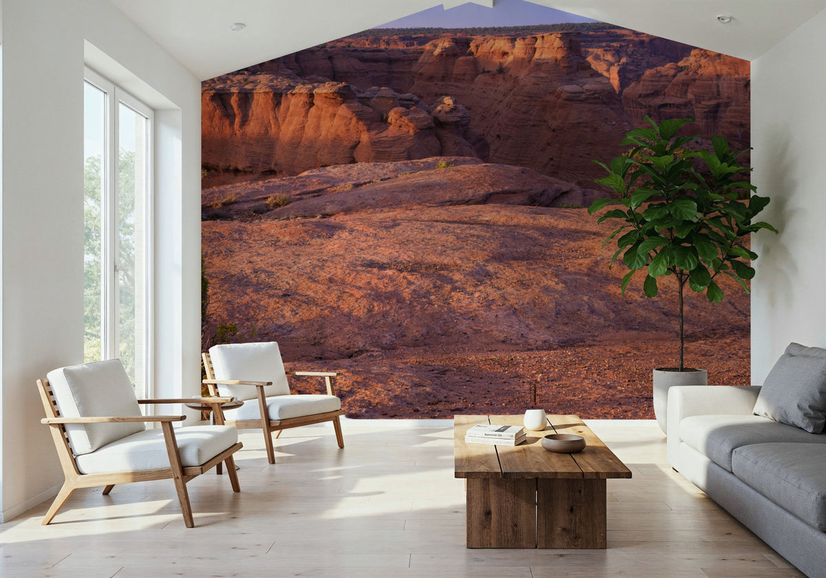 Vermilion Cliffs Mural Wallpaper - room preview 06