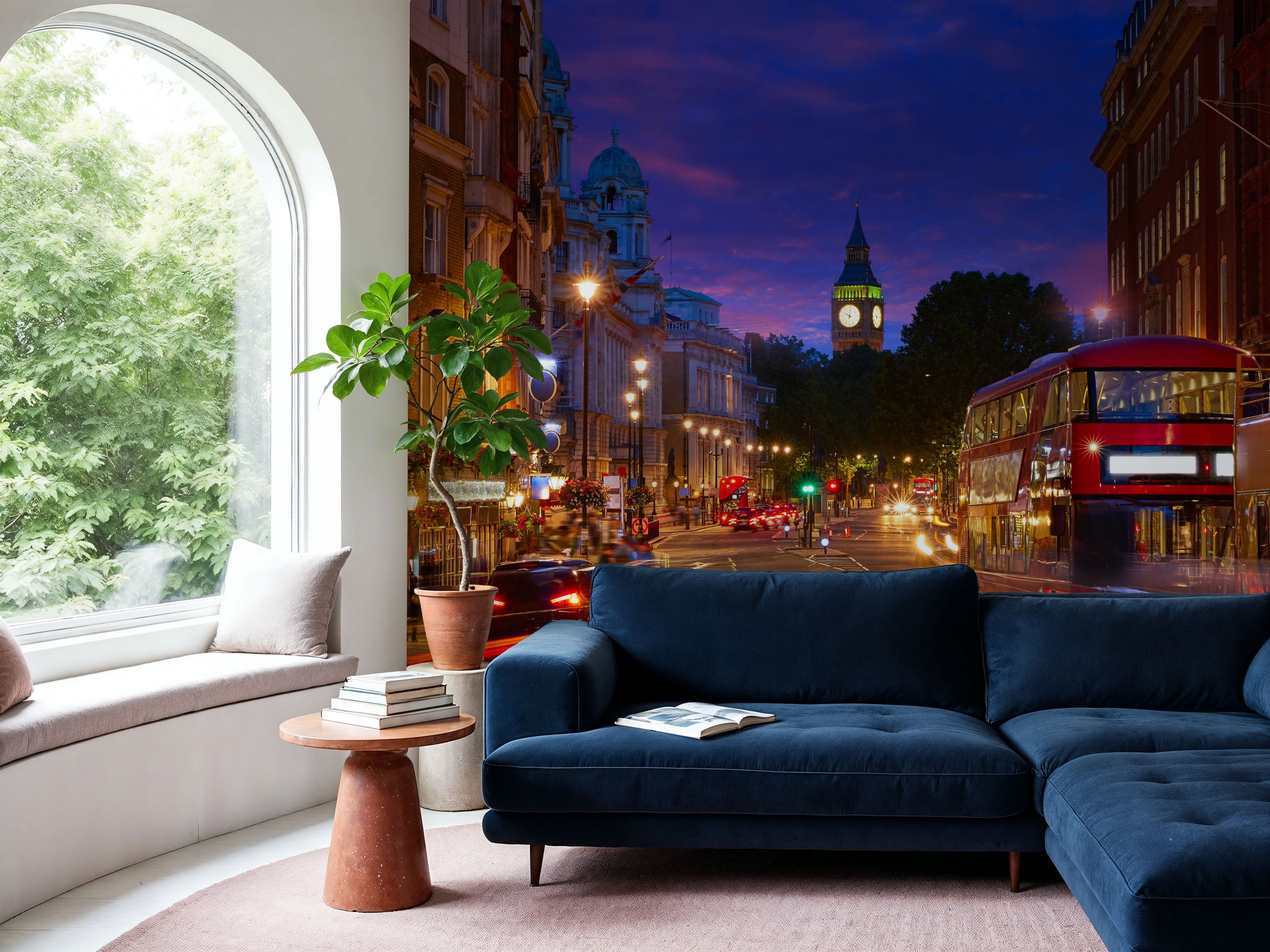 London Lights Mural Wallpaper