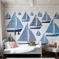 Sunday on the Coast I Mural Wallpaper - room preview 06
