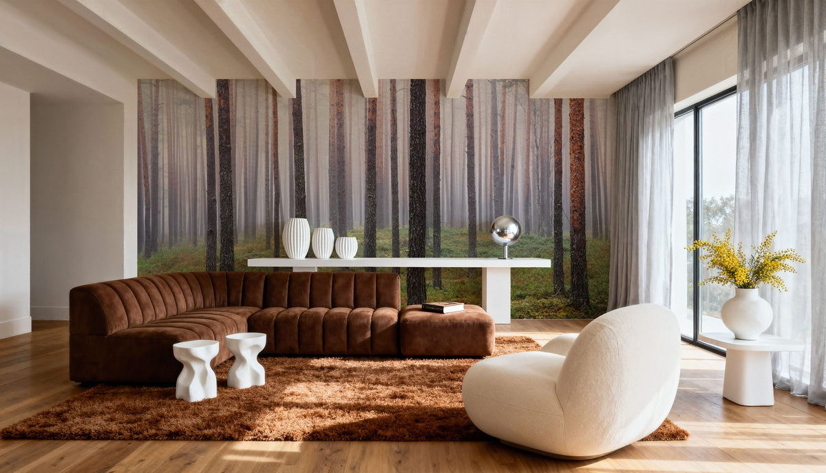Hide and Seek Forest Mural Wallpaper - room preview 06