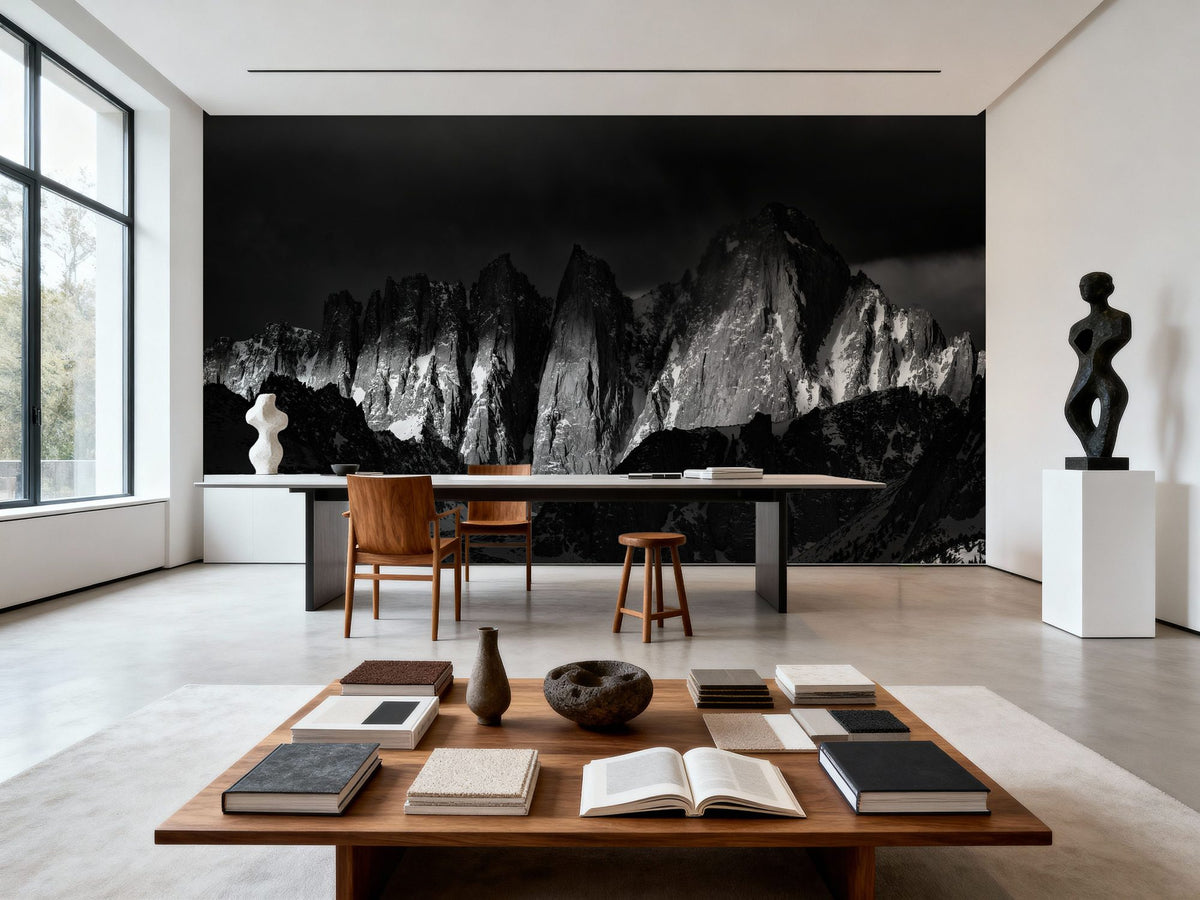 Mt. Whitney At Sunrise Mural Wallpaper - room preview 06