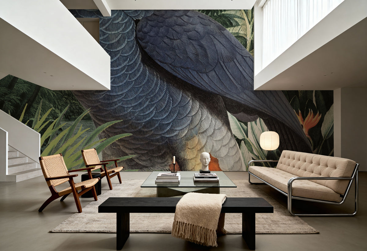 Jungle Parrot I Mural Wallpaper - room preview 06