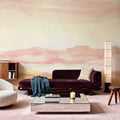 Pink Horizon I Mural Wallpaper - room preview 06