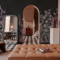 Field of Dreams Dark Purple Mural Wallpaper - room preview 06