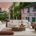 Streets of Montmartre Mural Wallpaper - room preview 06