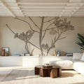 Wildflower Journal Vintage I Mural Wallpaper - room preview 06