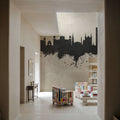 Karachi Pakistan Skyline Concrete Mural Wallpaper - room preview 06