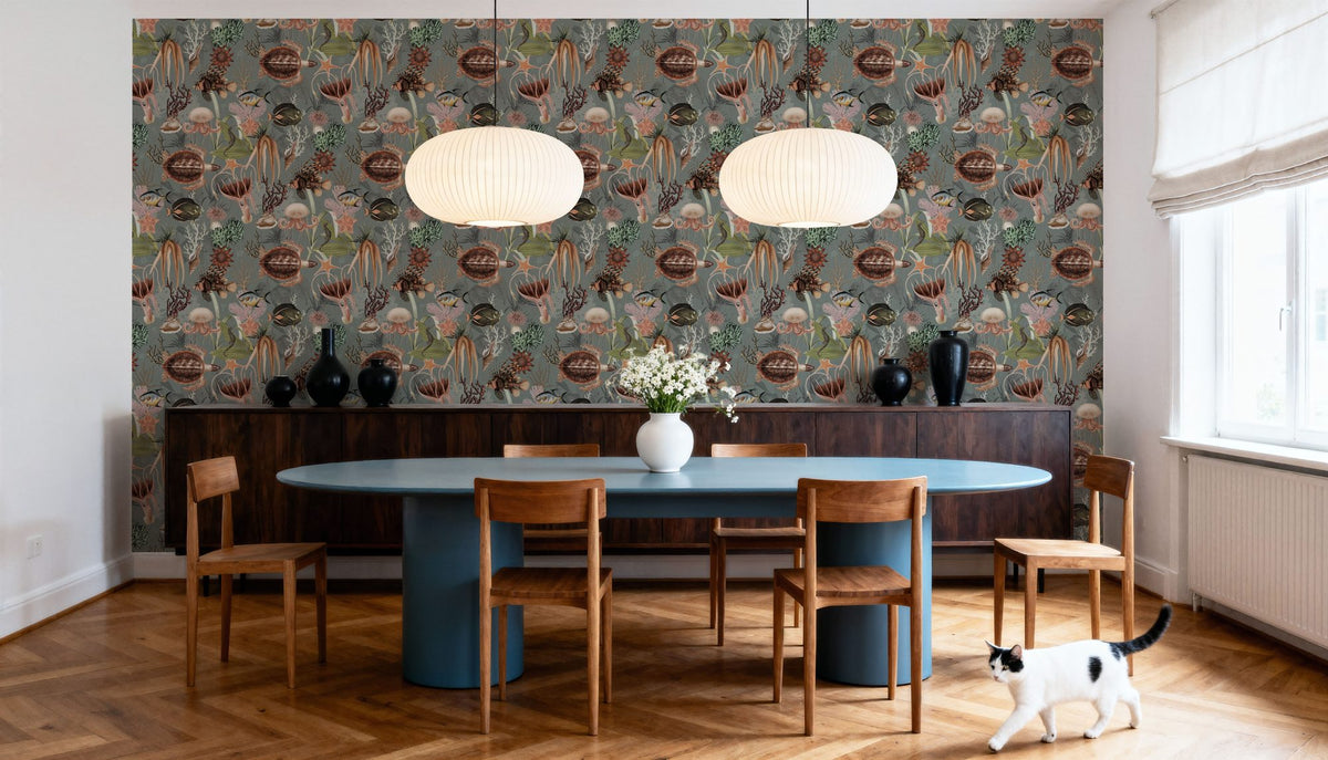 Deep Sea, Stone Mural Wallpaper - room preview 06