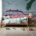 Sweet Surf Wagon Mural Wallpaper - room preview 06