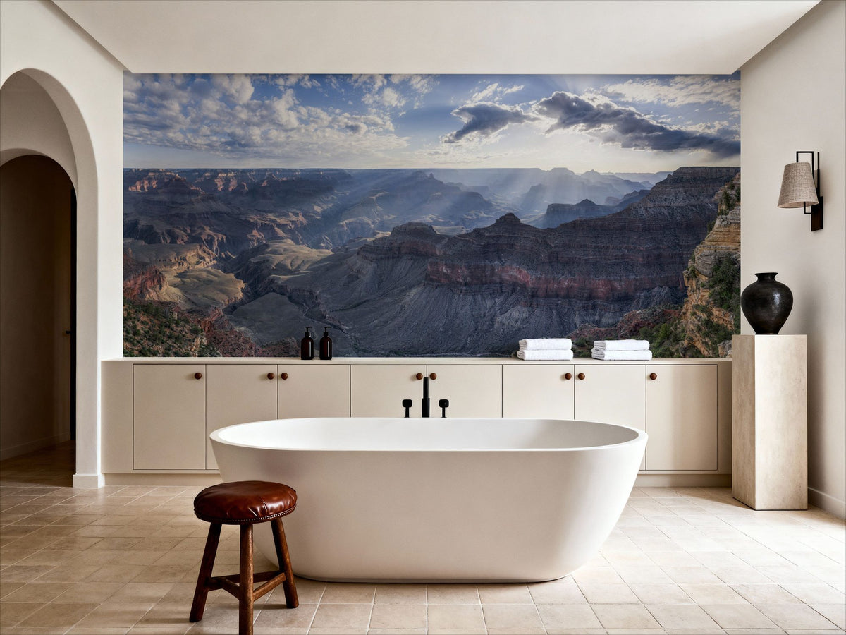 Mather Point Sunrise Mural Wallpaper - room preview 06