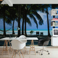 Palm Panorama II Mural Wallpaper - room preview 06