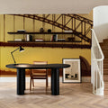 Golden Crossing Mural Wallpaper - room preview 06