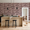 Greenwood Linden, Wine Mural Wallpaper - room preview 06