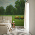 Summer Hay Field Mural Wallpaper - room preview 06