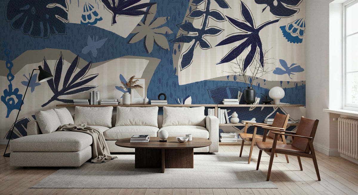 Desert Flair Blue River Mural Wallpaper - room preview 06