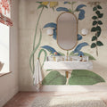 Salvia Florals Vintage II Mural Wallpaper - room preview 06