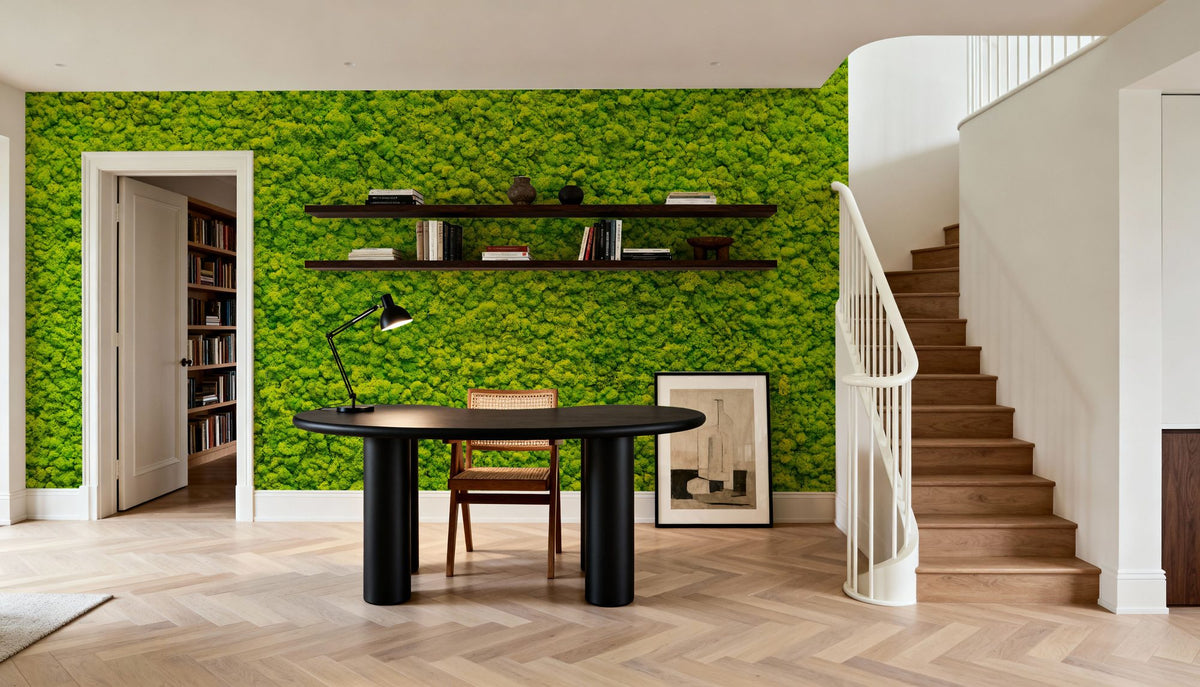 Moss Mat Mural Wallpaper - room preview 06